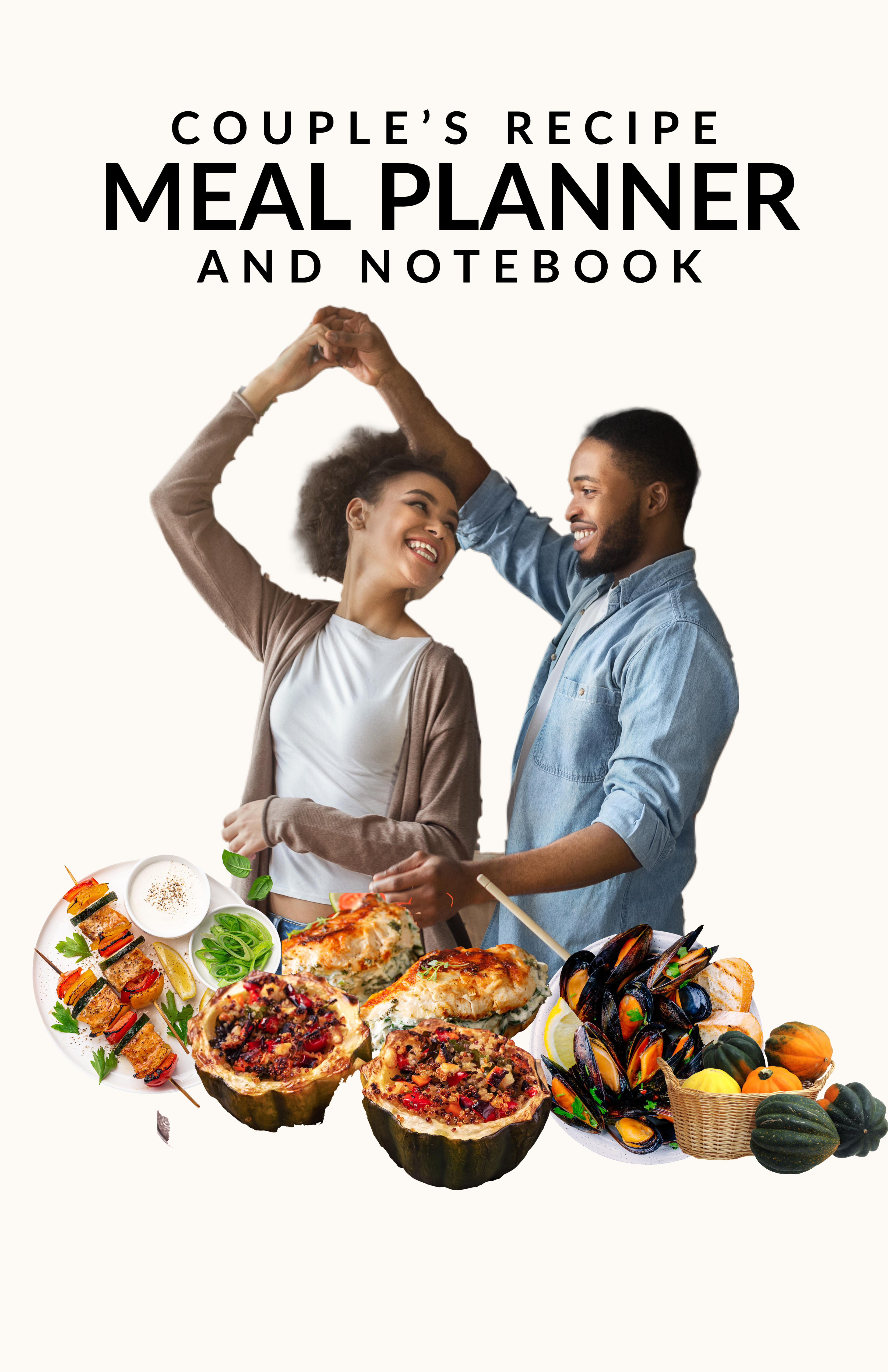 Couple's Recipe Meal Planner And Notebook